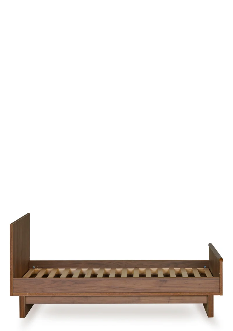 2-in-1 Bett 'Kyo' Walnut 140 x 70 cm