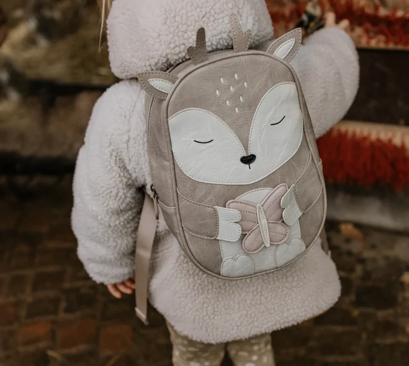 Großer Reh-Rucksack "Alvy" für Kinder von Little Who