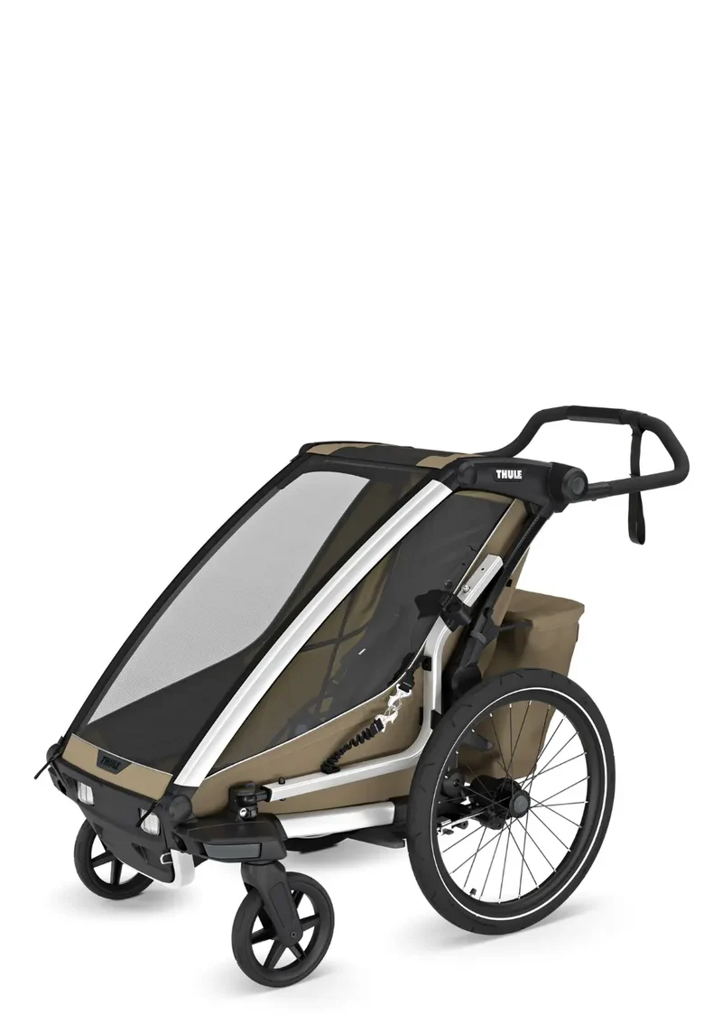 Multisport-Fahrradanhänger 'Chariot Cross 2 Single' Faded Khaki