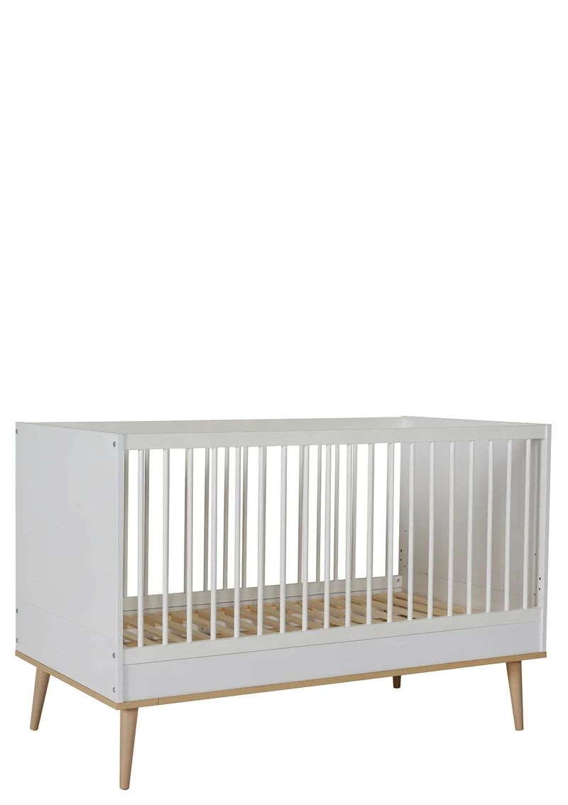 2-in-1 Bett 'Flow' Weiß 140 x 70 cm