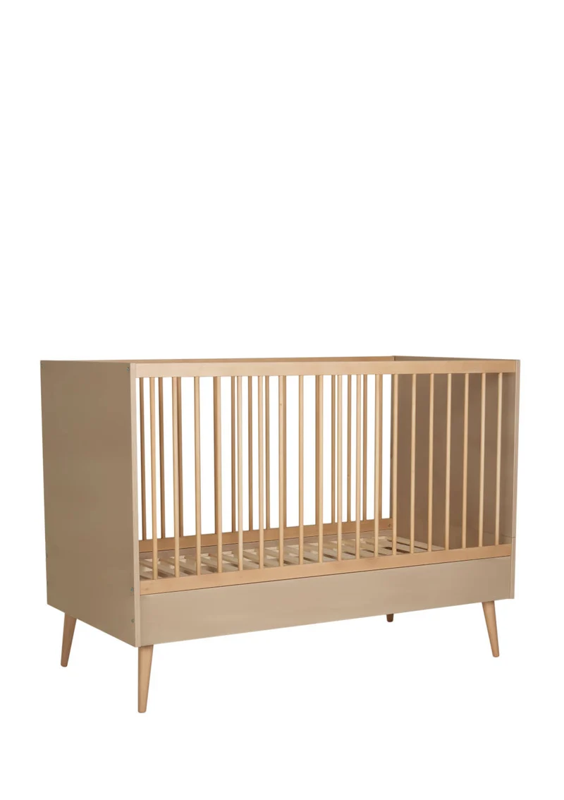 2-in-1 Bett 'Cocoon' Latte 140 x 70 cm