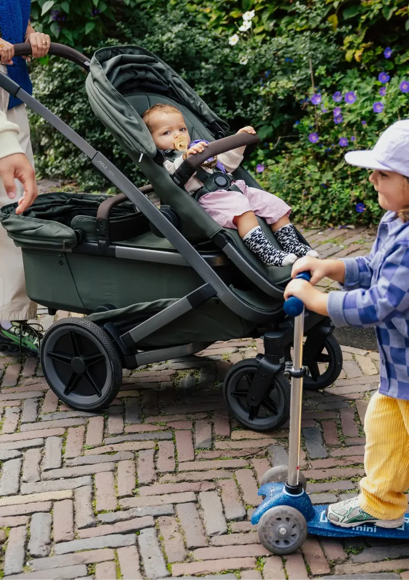 Geschwister-Kinderwagen-Set 'Geo5 Double' Hazel Brown