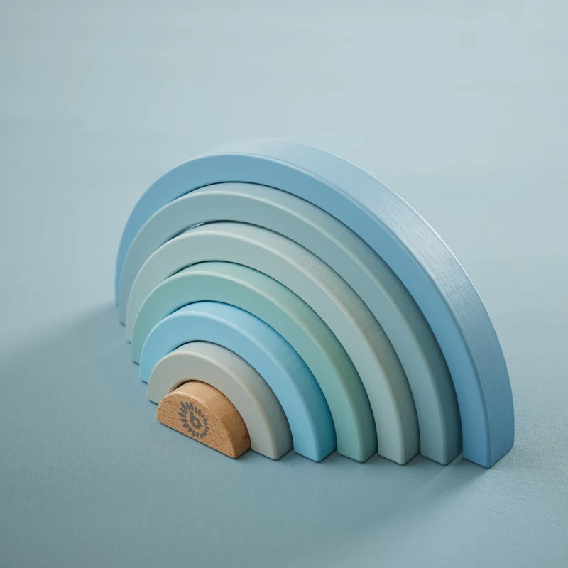 Bieco Regenbogen blau