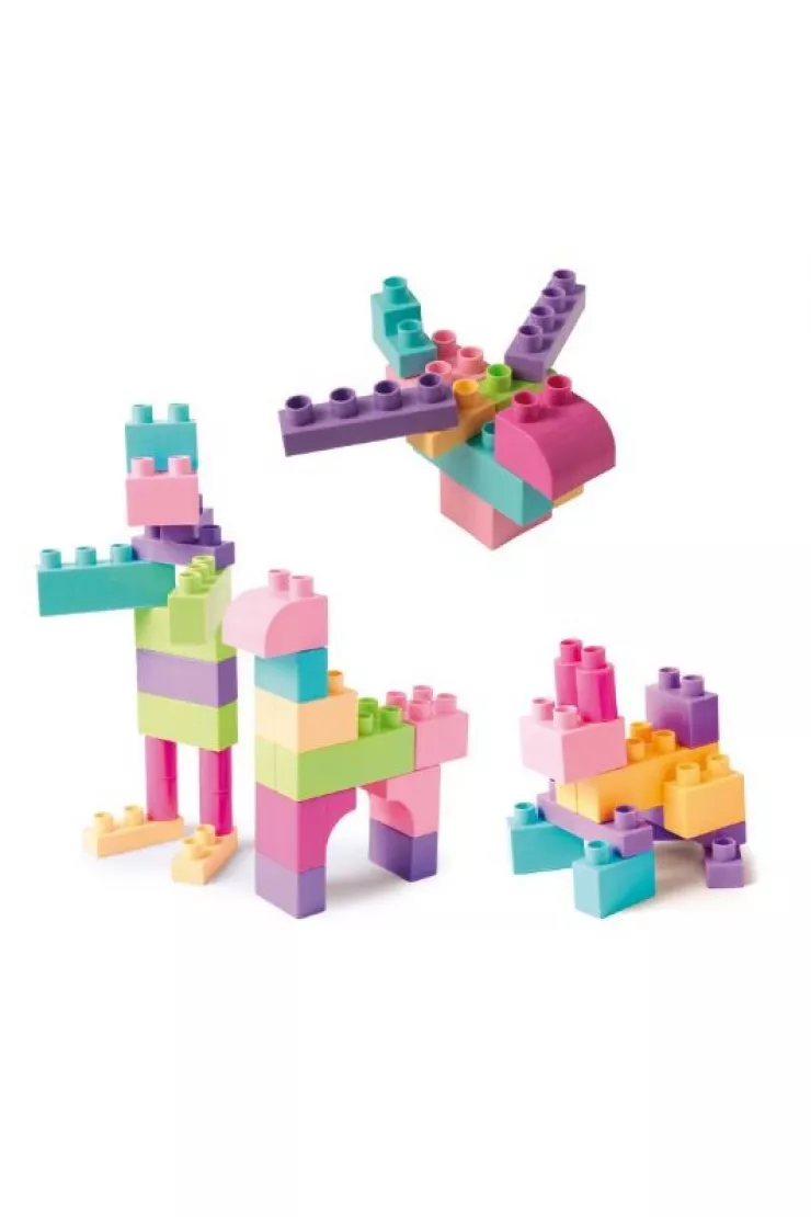 WADER Big Blocks – 50 große Bausteine für Kleinkinder | Ab 1 Jahr | Neu, mit OVP