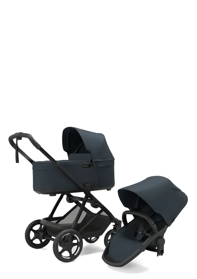 Kinderwagen-Set 'Charm' Darkest Blue