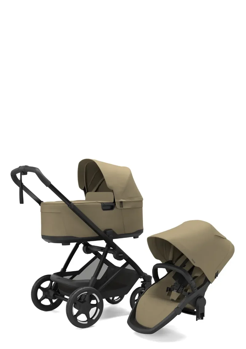 Kinderwagen-Set 'Charm' Faded Khaki