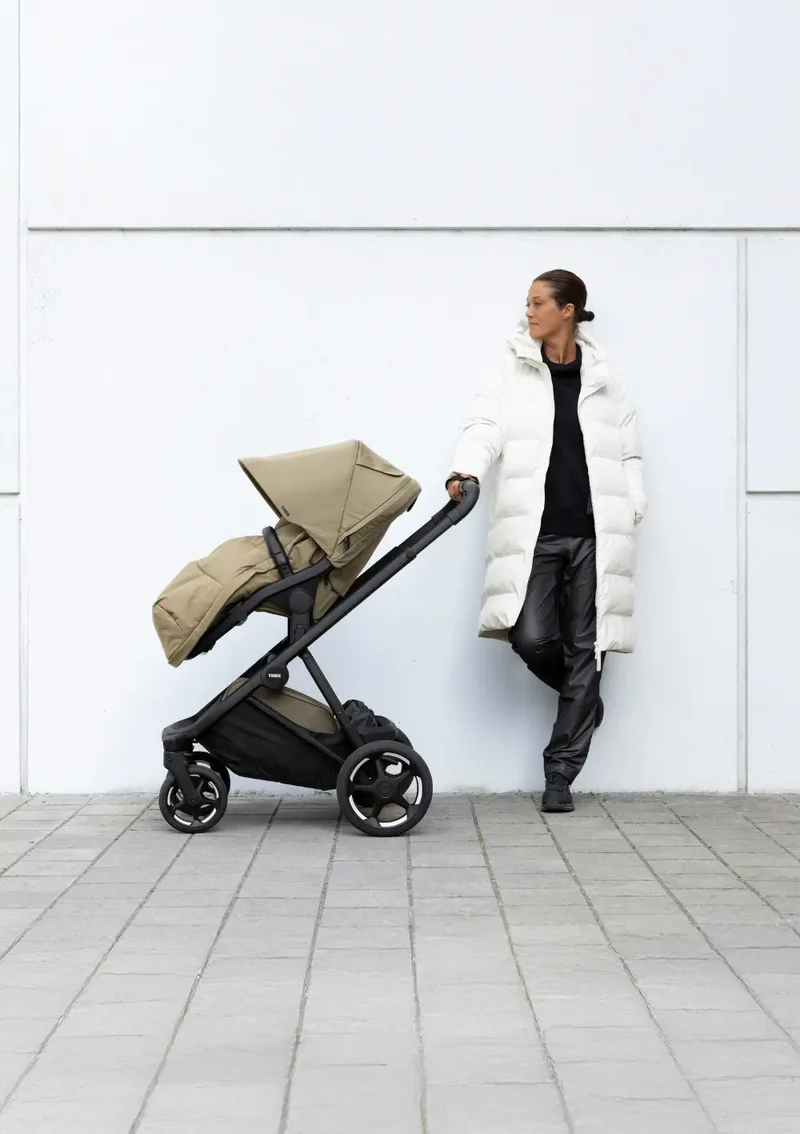 Kinderwagen-Set 'Charm' Faded Khaki