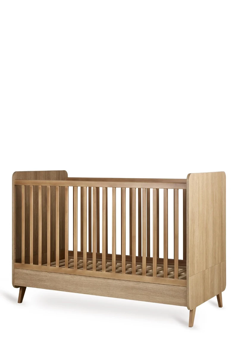 2-in-1 Bett 'Loft' Honey Ash 140 x 70 cm