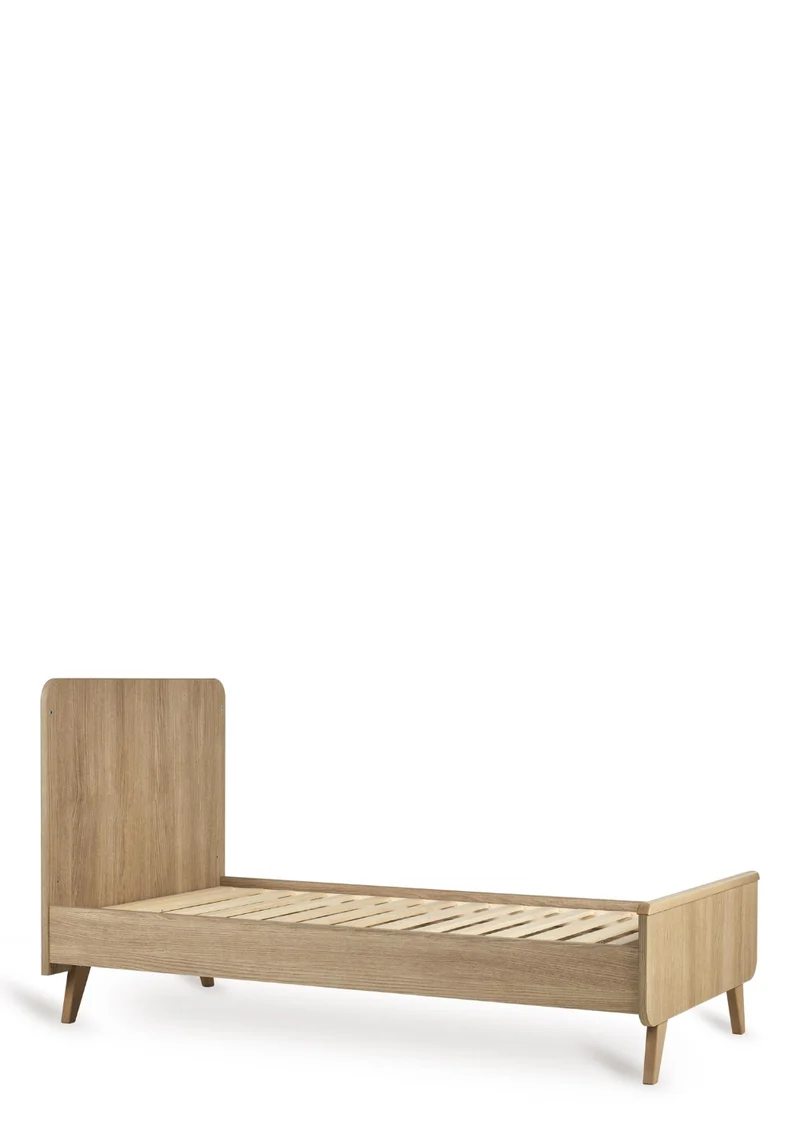 2-in-1 Bett 'Loft' Honey Ash 140 x 70 cm