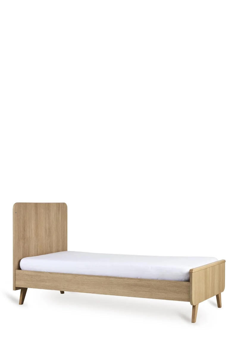 2-in-1 Bett 'Loft' Honey Ash 140 x 70 cm