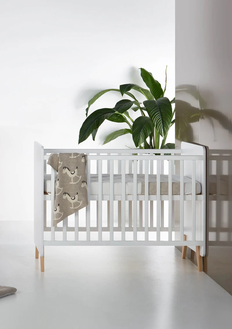 2-in-1 Bett 'Loft' Weiß 140 x 70 cm