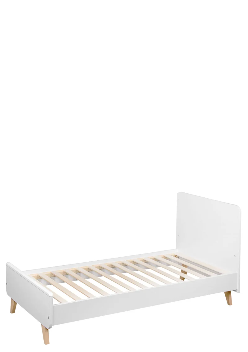 2-in-1 Bett 'Loft' Weiß 140 x 70 cm