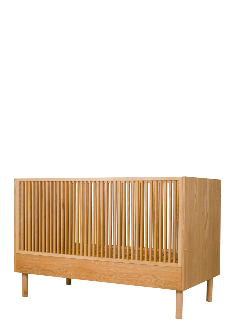 2-in-1 Bett 'Hai No Ki' Natural Ash 140 x 70 cm