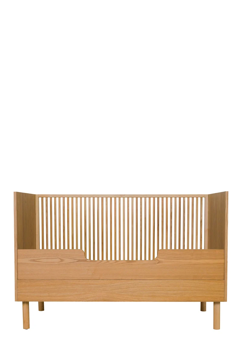 2-in-1 Bett 'Hai No Ki' Natural Ash 140 x 70 cm