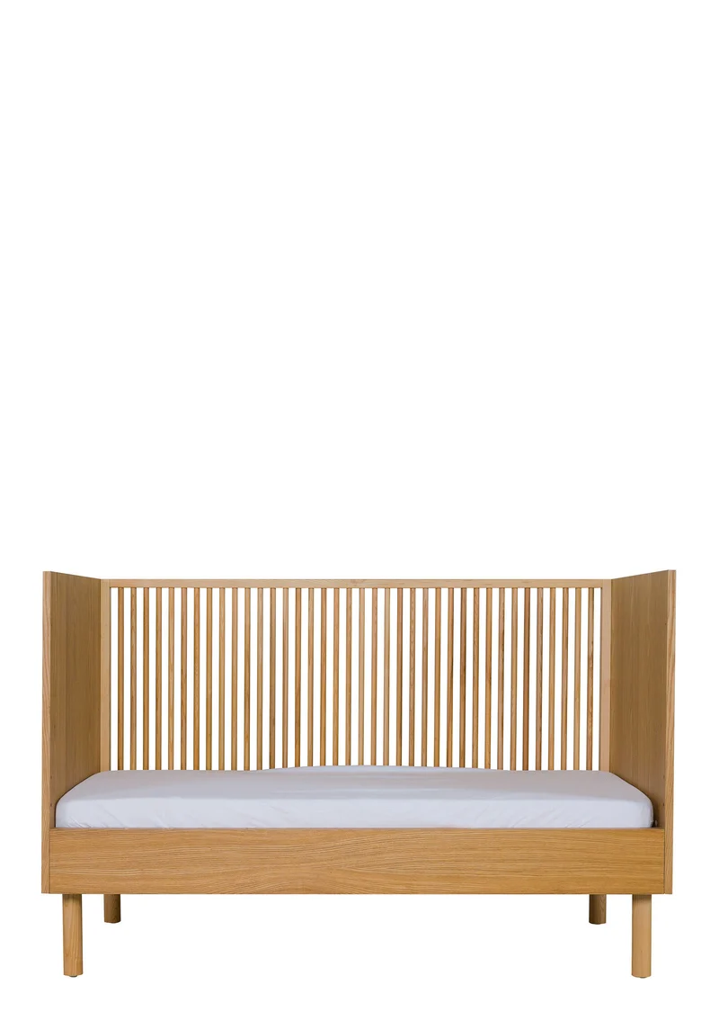 2-in-1 Bett 'Hai No Ki' Natural Ash 140 x 70 cm