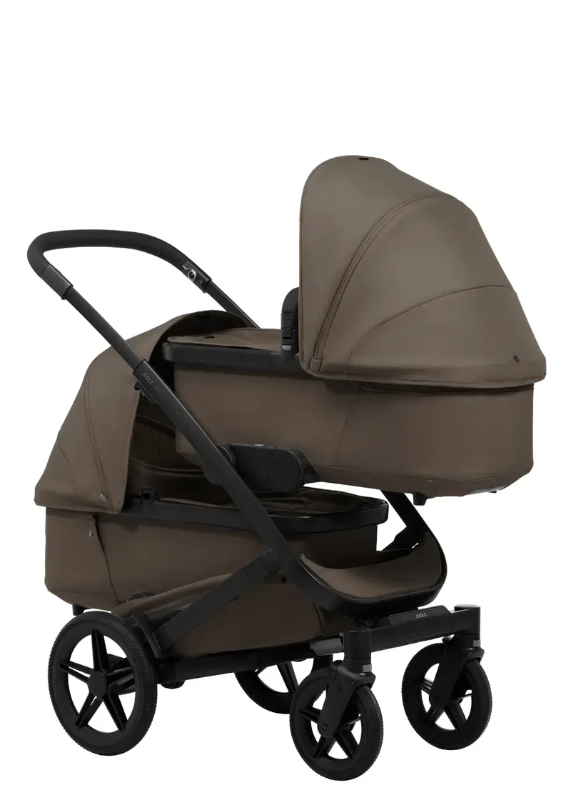 Zwillings-Kinderwagen-Set 'Geo5 Twin' Hazel Brown