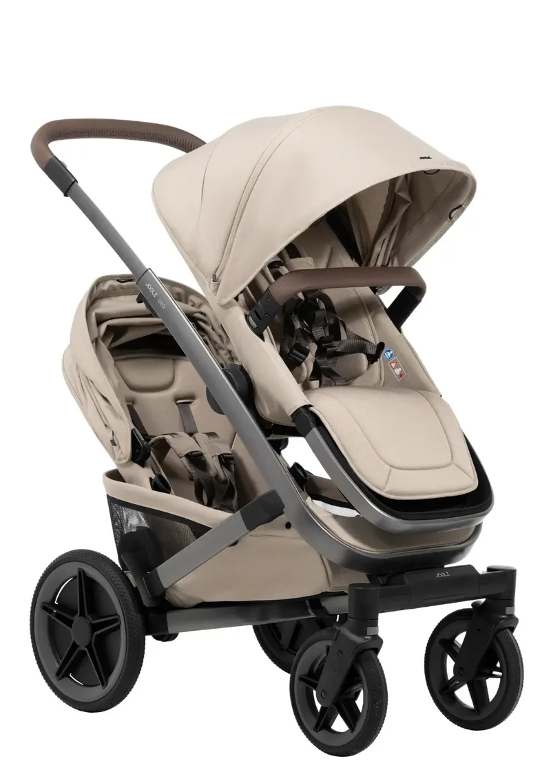 Zwillings-Kinderwagen-Set 'Geo5 Twin' Sandy Taupe