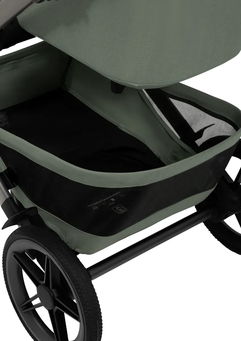 Kinderwagen-Set 'Geo5 Single' Sage Green