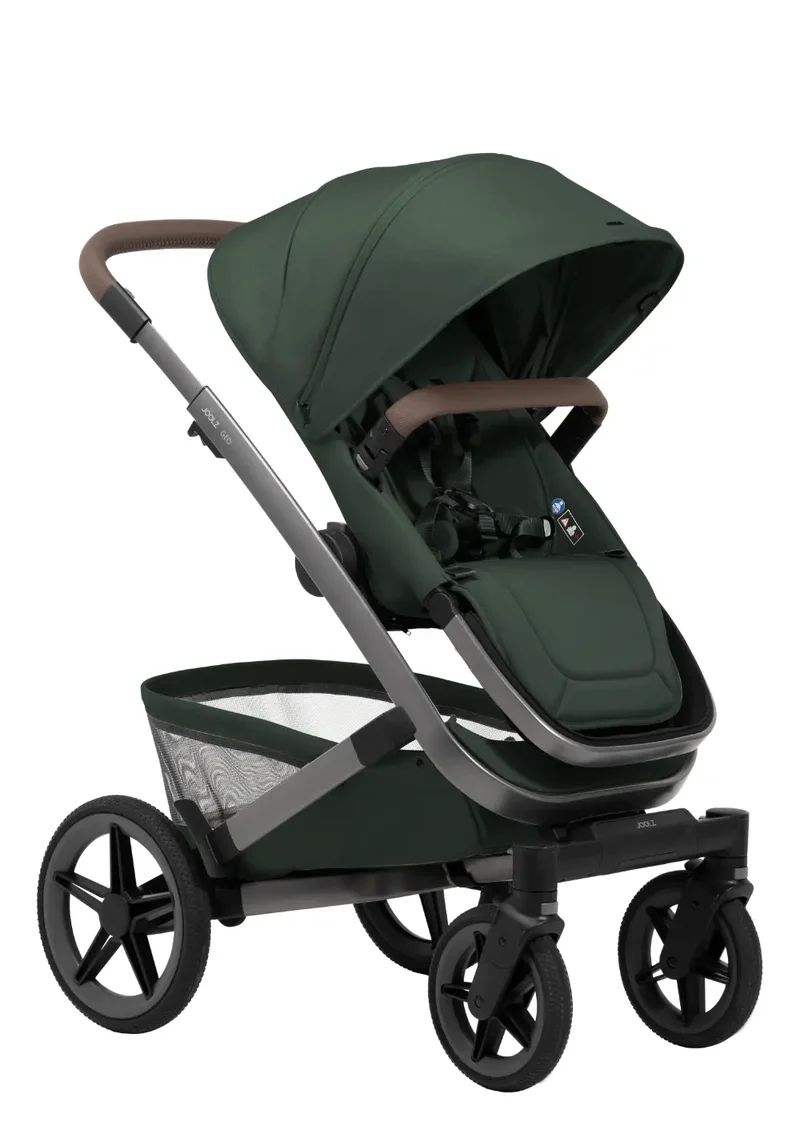 Kinderwagen-Set 'Geo5 Single' Forest Green