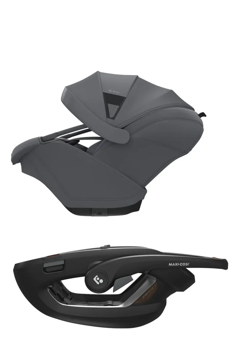 Babyschale 'Coral Slide Pro' Moon Graphite