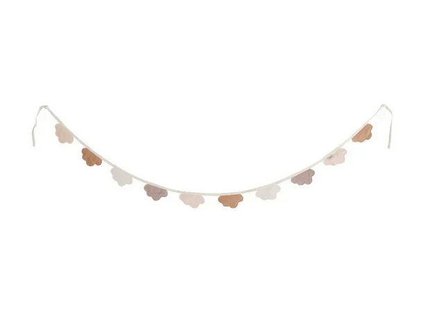 Saga Copenhagen Cloudy Garland Girlande aus Stoff
