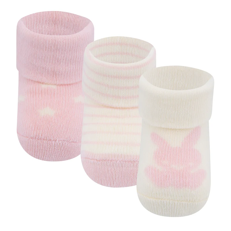 Ewers Baumwoll Newborn Babysocken 3er Pack