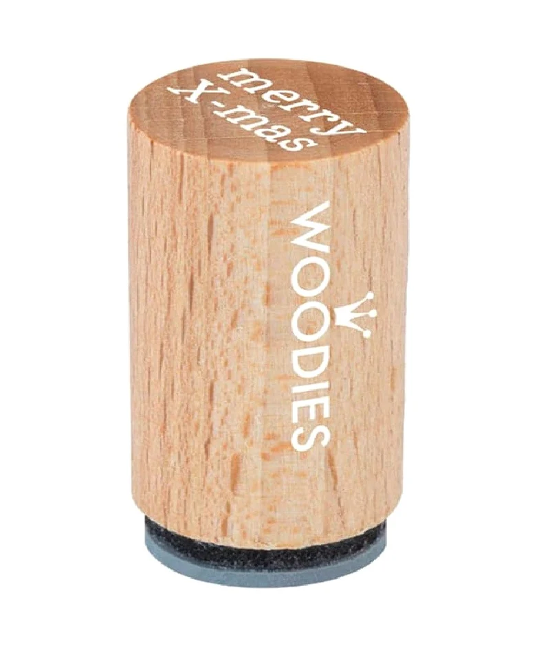 Woodies Mini Weihnachtsstempel 1,5x1,5x3 cm