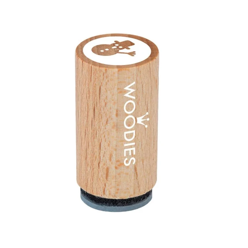 Woodies Mini Weihnachtsstempel 1,5x1,5x3 cm