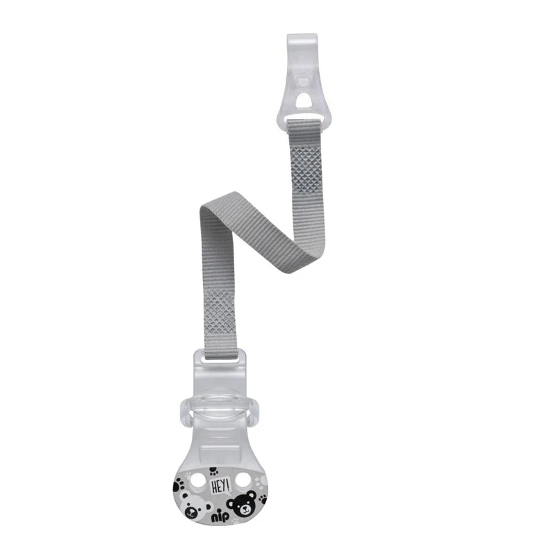 nip Schnullerband mit Haken und Clip