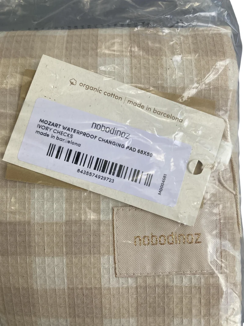 Nobodinoz Mozart Waterproof Changing Pad 68x50cm Wasserdichte Wickelunterlage