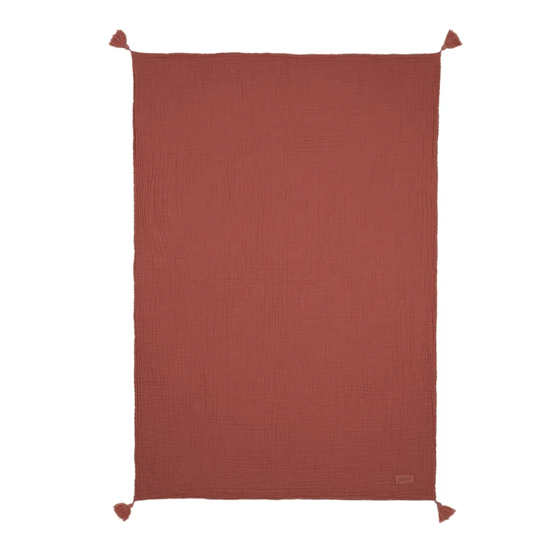 Nobodinoz Wabi Sabi Double Muslin Blanket 65x100cm Musselindecke