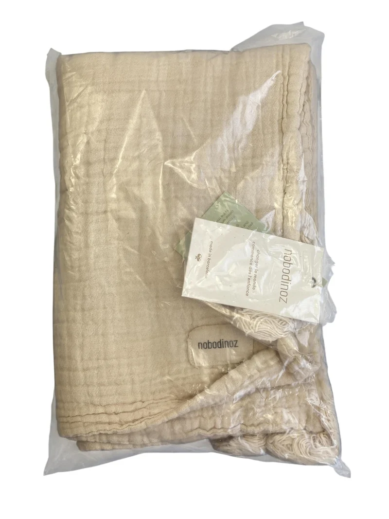 Nobodinoz Wabi Sabi Double Muslin Blanket 65x100cm