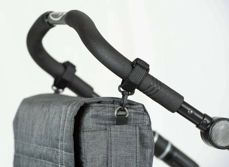 Befestigungssystem für Wickeltaschen