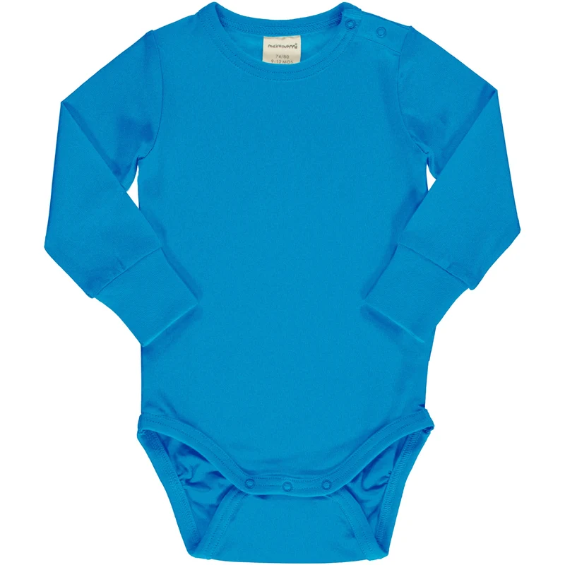 Maxomorra Langarmbody 50/56