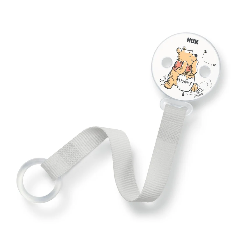 NUK Schnullerband Winnie Pooh für Schnuller mit & ohne Ring
