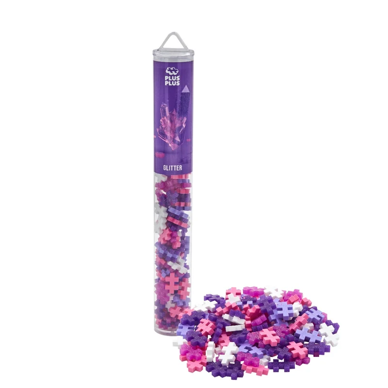 Kreativ Bausteine "Glitzer" von Plus Plus, 100 Stück