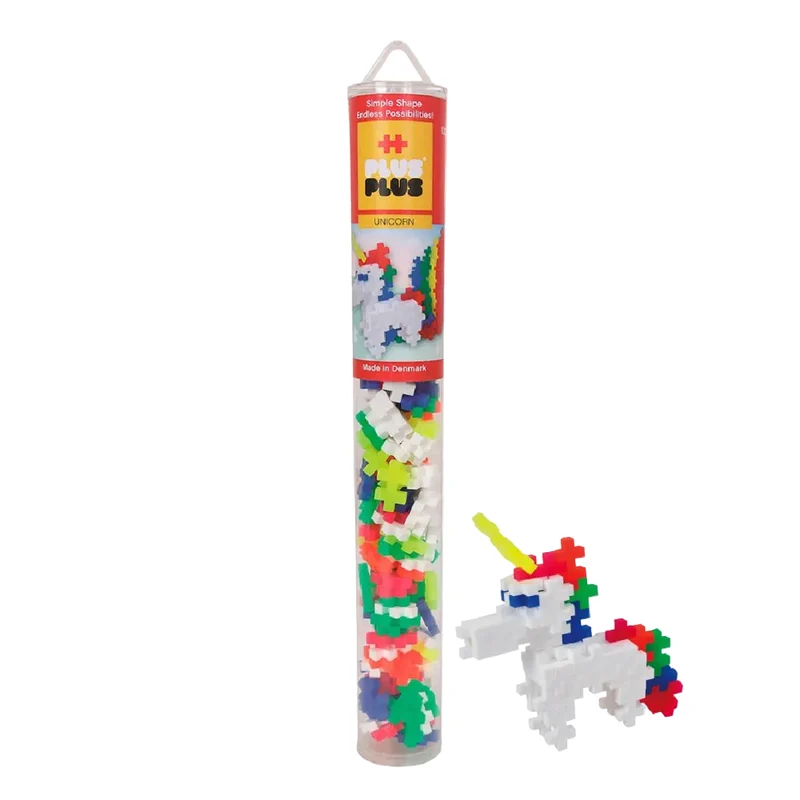 Kreativ Bausteine "Einhorn" von Plus Plus, 100 Stück
