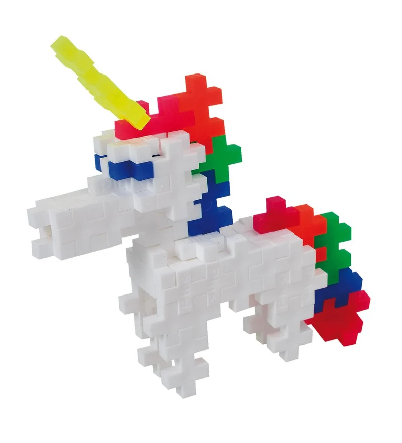 Kreativ Bausteine "Einhorn" von Plus Plus, 100 Stück