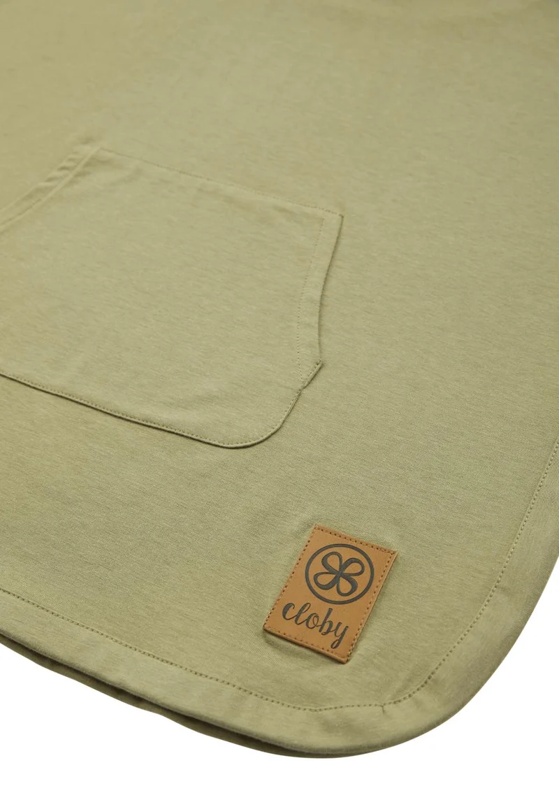 UV-Poncho (UPF 50+) 1-3 Jahre Olive Green