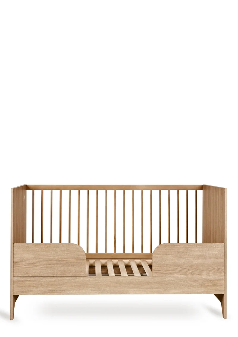 2-in-1 Bett 'Tsugi' Honey Ash 140 x 70 cm
