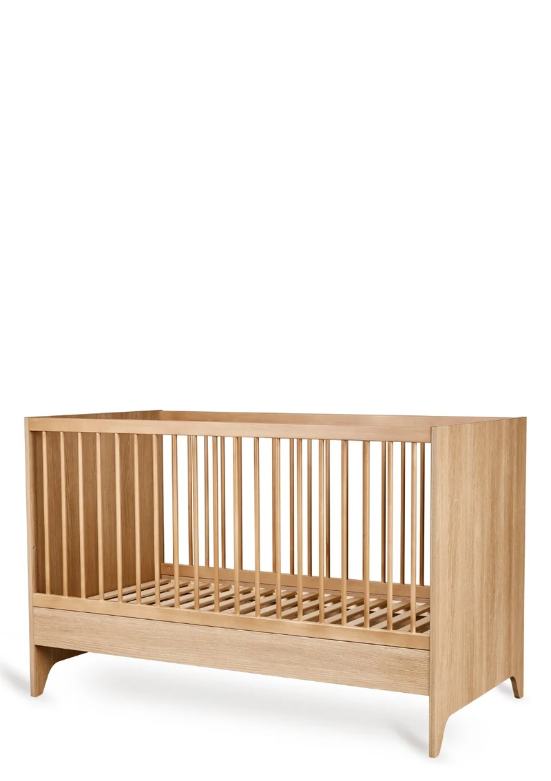 2-in-1 Bett 'Tsugi' Honey Ash 140 x 70 cm