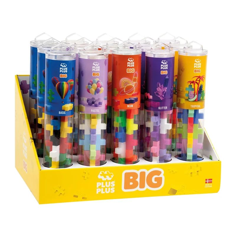 Kreativ Bausteine "Big" in verschiedenen Farben von Plus Plus - ab 1 Jahr