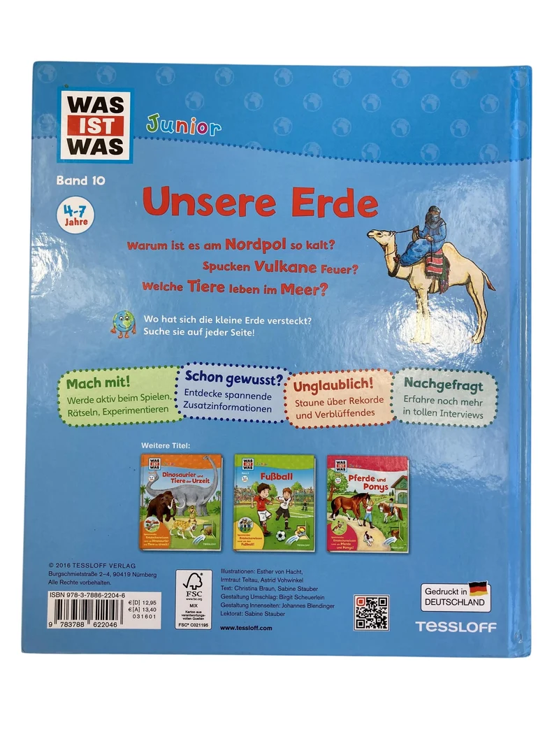 Tessloff Was ist Was - Unsere Erde