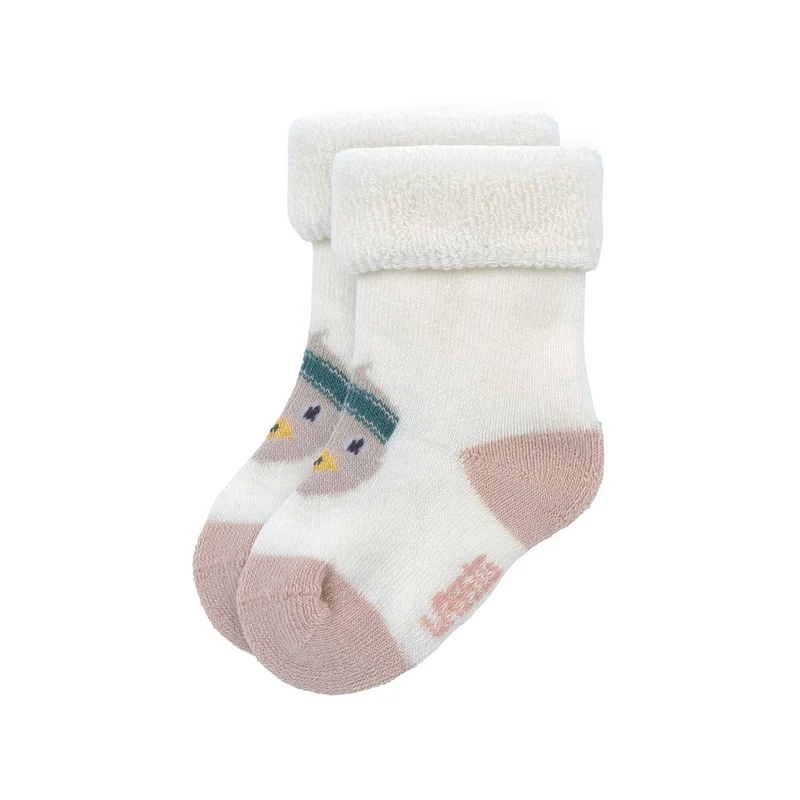 Rosa Babysocken "Ente" von Lässig