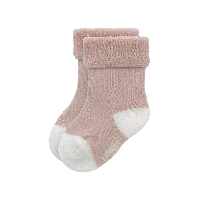 Rosa Babysocken "Ente" von Lässig