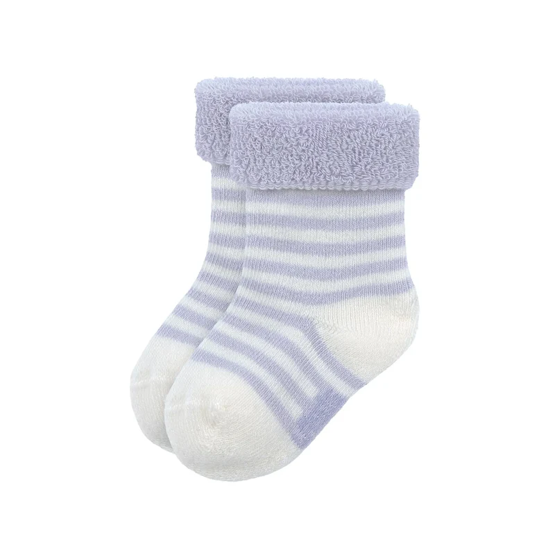 Lila Babysocken "Katze" von Lässig