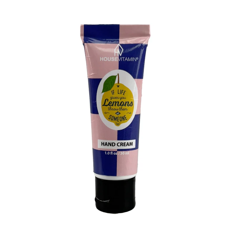 Kleine Tube Handcreme "Zitrone/Bergamotte" von House Vitamin, 30ml