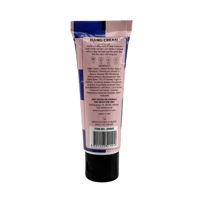 Kleine Tube Handcreme "Zitrone/Bergamotte" von House Vitamin, 30ml