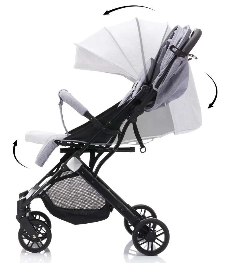 Fillikid Sportwagen fill Styler Elite Stone Grau
