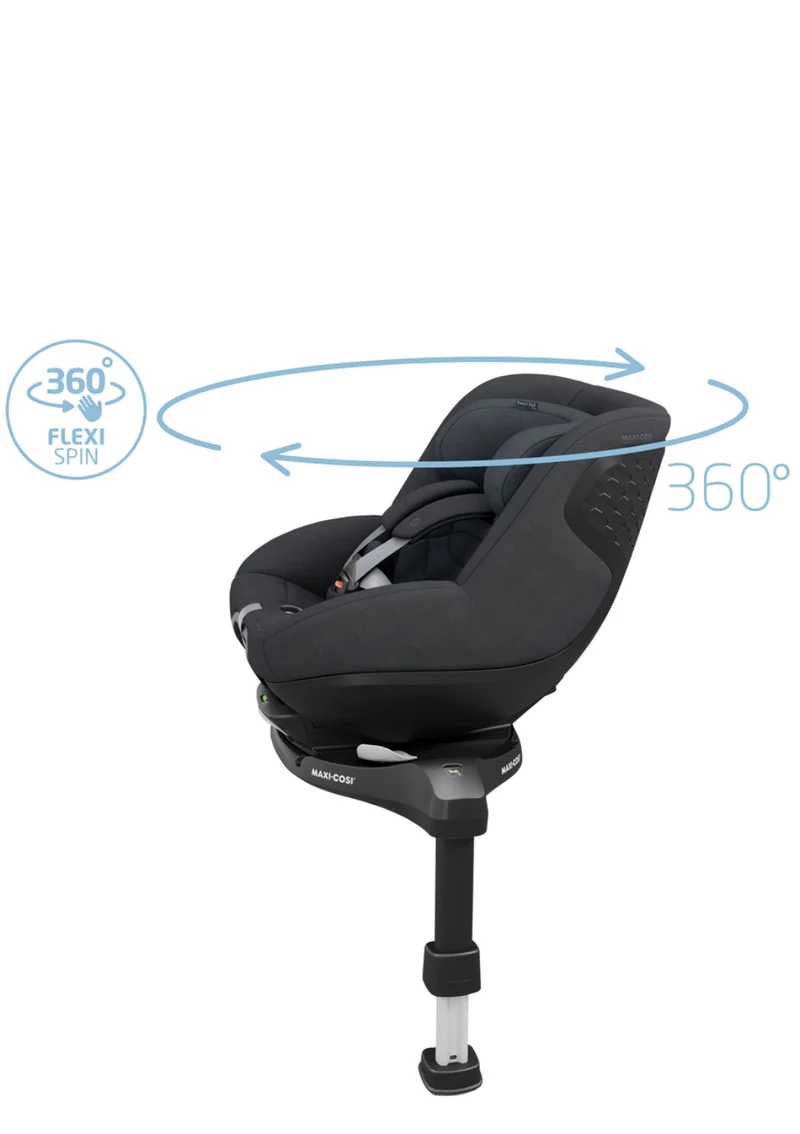 Kindersitz 'Pearl 360 Pro' Authentic Graphite (2024)
